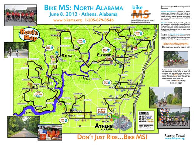 2013 north alabama bike map